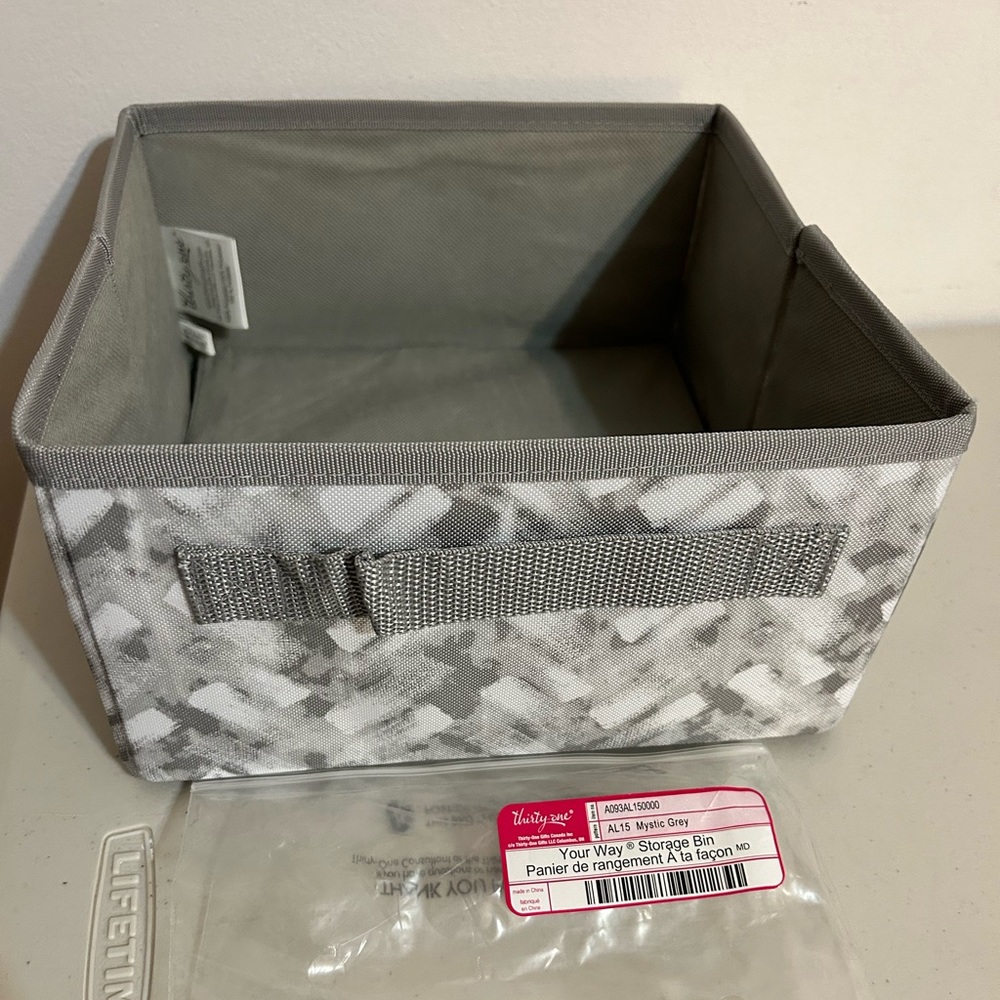 Thirty One Your Way Storage Bin - Mystic Grey